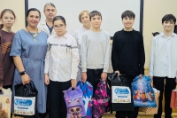 Ученики гимназии №3 приняли участие в тринадцатой акции &laquo;Коробка храбрости&raquo;