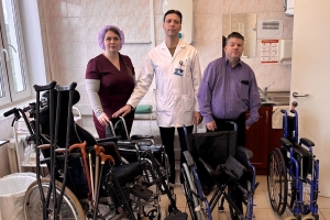 Травматологическое отделение пополнилось средствами реабилитации