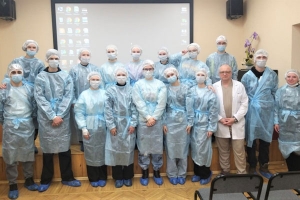 Учащиеся Мурманской гимназии 5 познакомились с профессией врача-анестезиолога-реаниматолога.